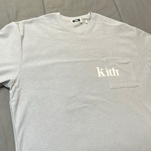 Medium Long Sleeve Light Blue Kith Shirt